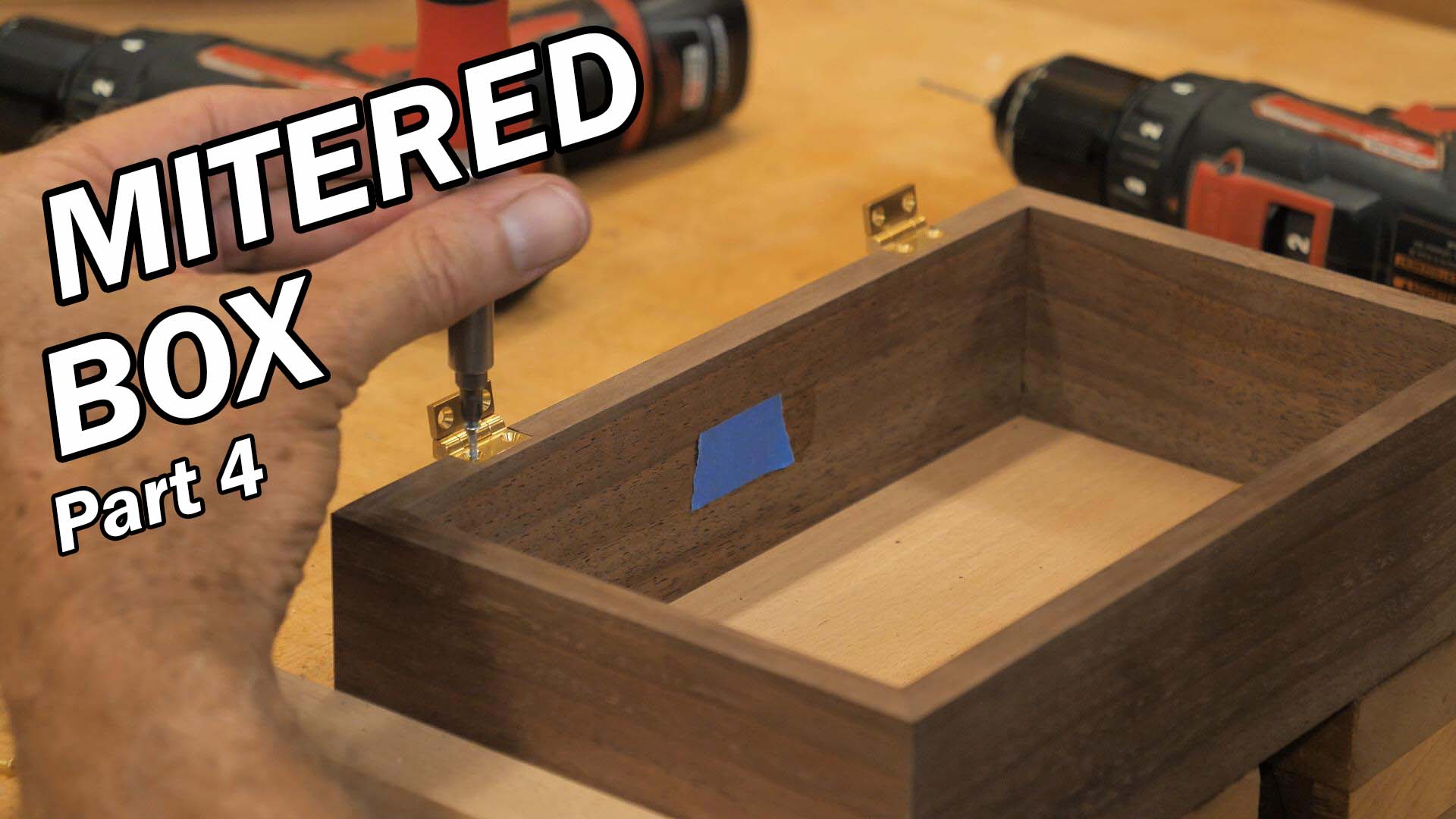 Mitered Box Part 4 Carl Stammerjohn Furnituremaker