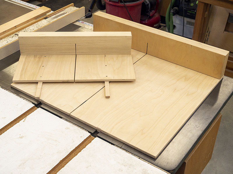 Table Saw Sled Build