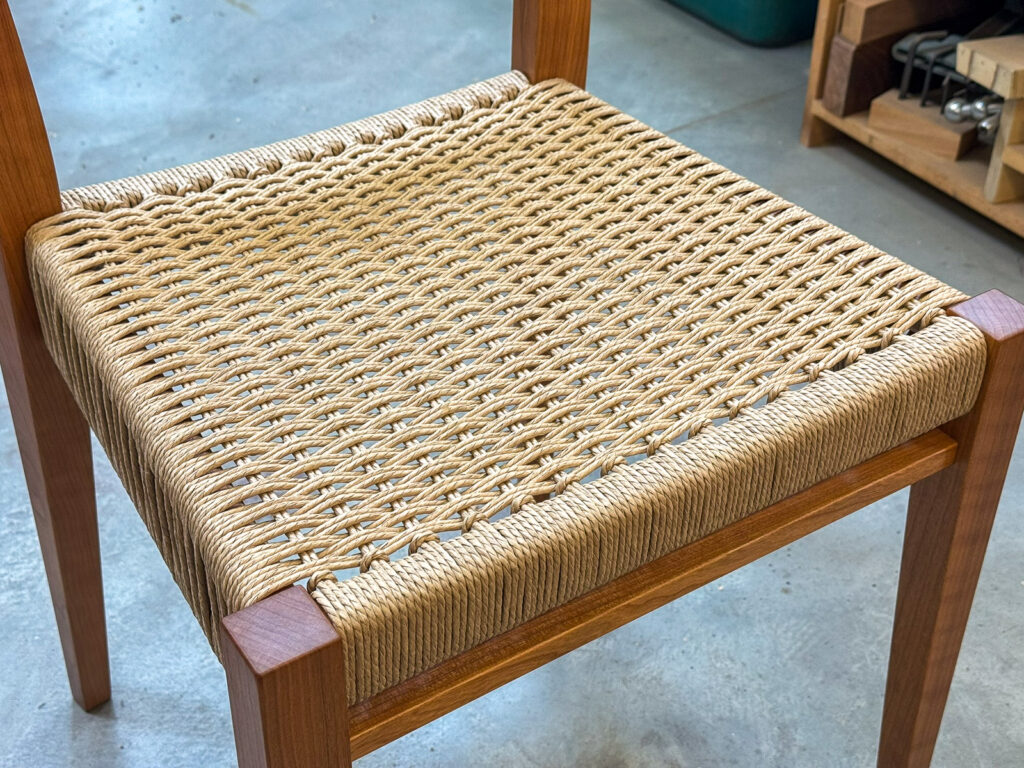 Danish cord seat